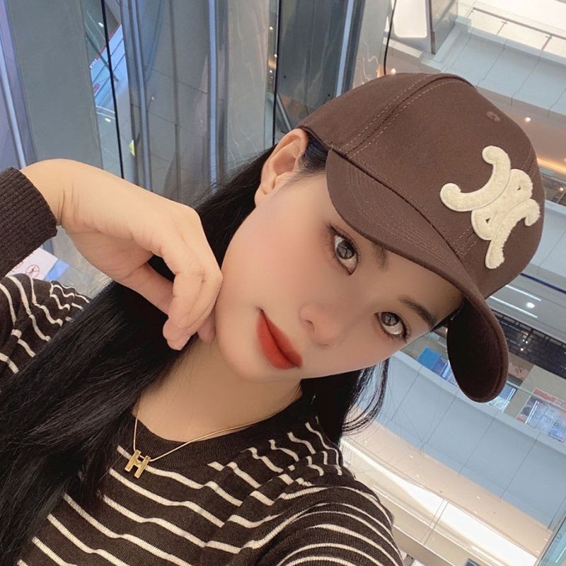 21AW New Arrivals [Celine Cap Copy] Triomphe Baseball Cap Cey46442