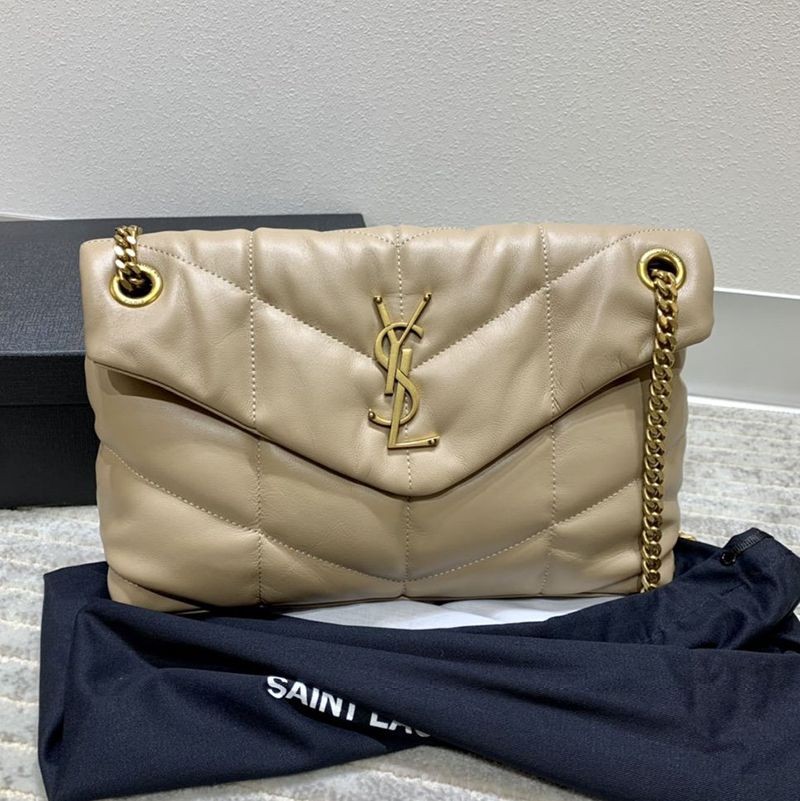 New for Autumn/Winter Saint Laurent Shoulder Bag Replica Lulu Puffer Toy Bag Quilted Leather Sai91506