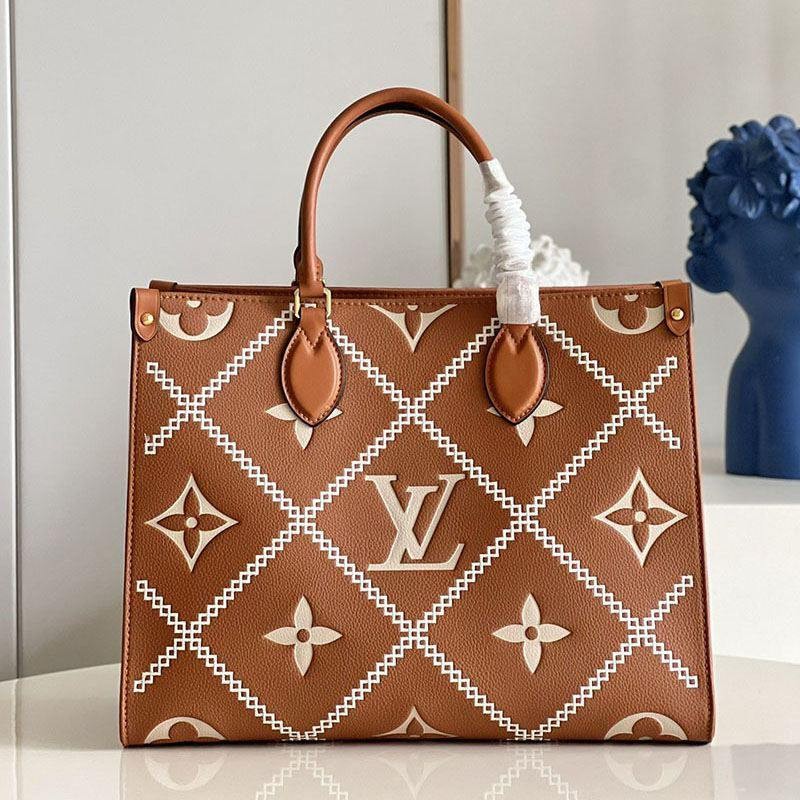 Eye-catching color Louis Vuitton On the Go MM Tote Bag Replica vur71087 Eye-catching color Louis Vuitton On the Go MM Tote Bag Replica vur71087