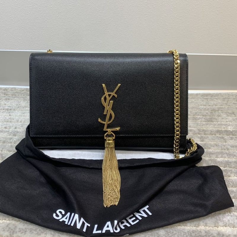 Rare color ☆ Replica Saint Laurent shoulder bag Kate Tassel Medium Sai20563