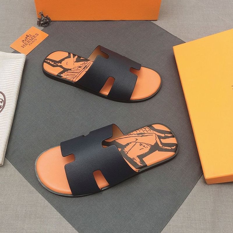 "Summer staple" Hermes Izmir replica Pegasus sandals slippers in 2 colors erm81322