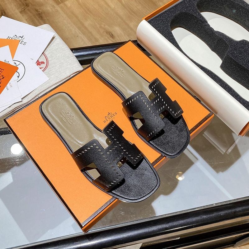 [Popular item?] Hermes Oran flat sandals replica shoes erq18359