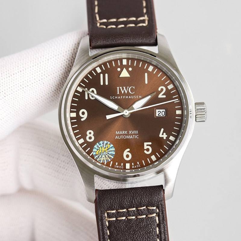 Eye-catching color IWC Pilot Watch Mark 18 Replica iwd27653