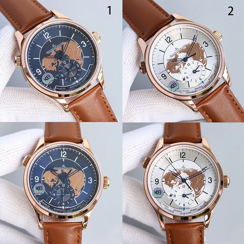 Rare Jaeger-LeCoultre Geophysic Universal Tie Replica 42mm 2 Colors Jas41524