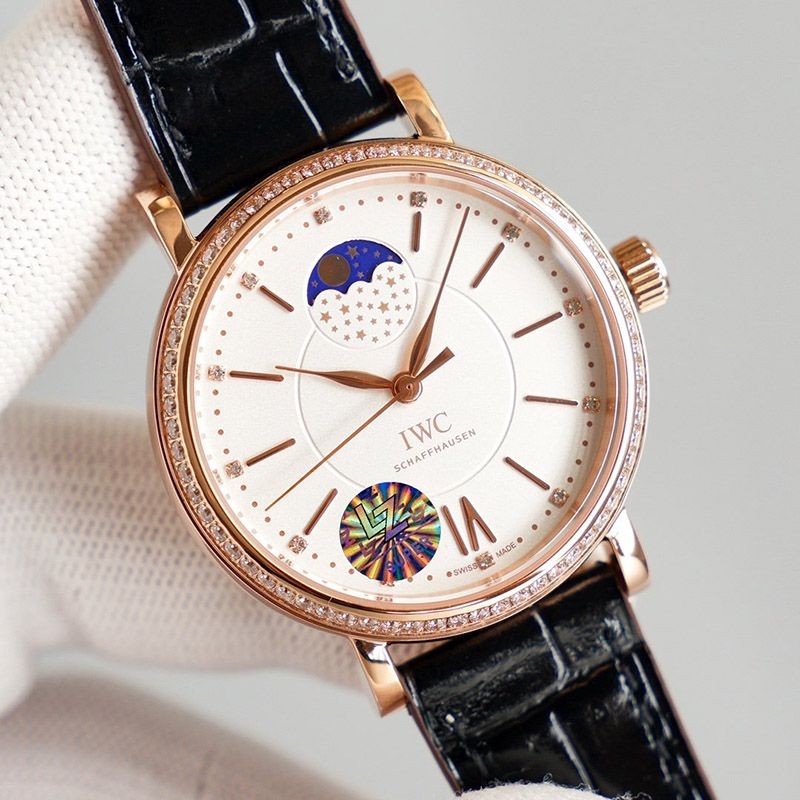 Very popular!! New color IWC Portofino replica automatic moon phase 37 2 colors iws89946