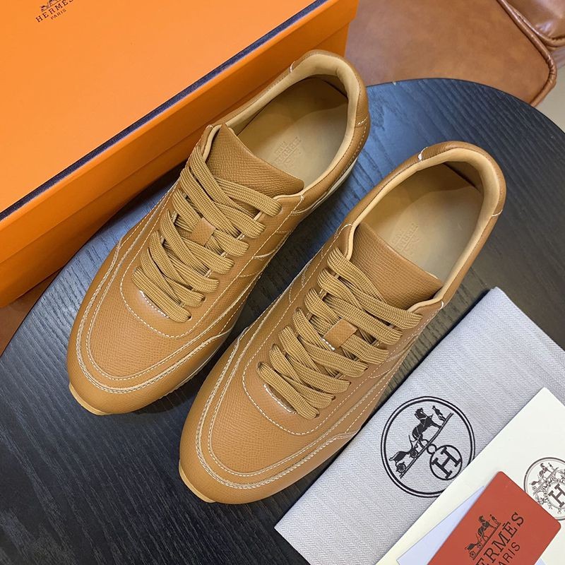 [Not available in Japan] Hermes sneaker copy Boomerang leather Epson eru86995