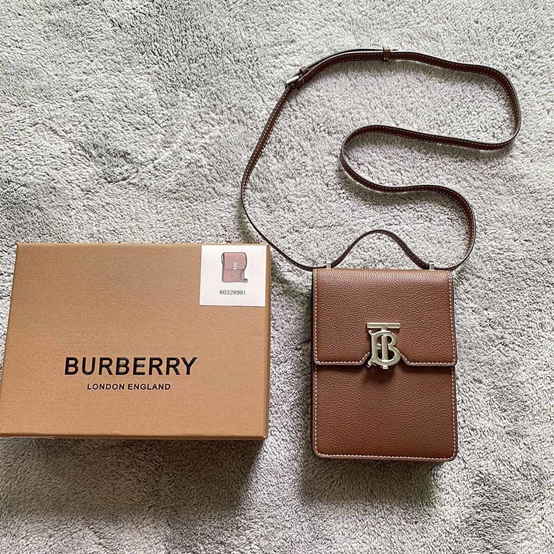 Burberry Check Print Leather Small Robin Bag Replica Bal42783 Sold Out