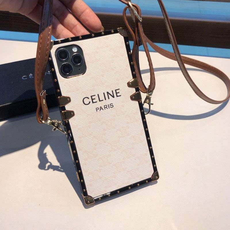 New sale Celine iPhone 11/12 Pro case replica with strap Cew28262