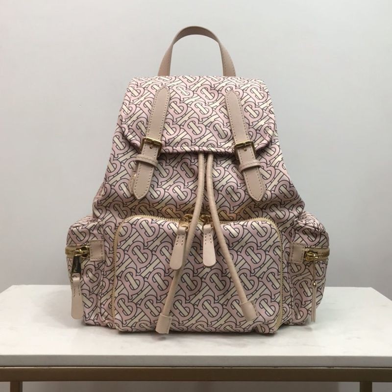 [Shipping and tax included] Burberry Monogram pattern backpack replica Bag73763