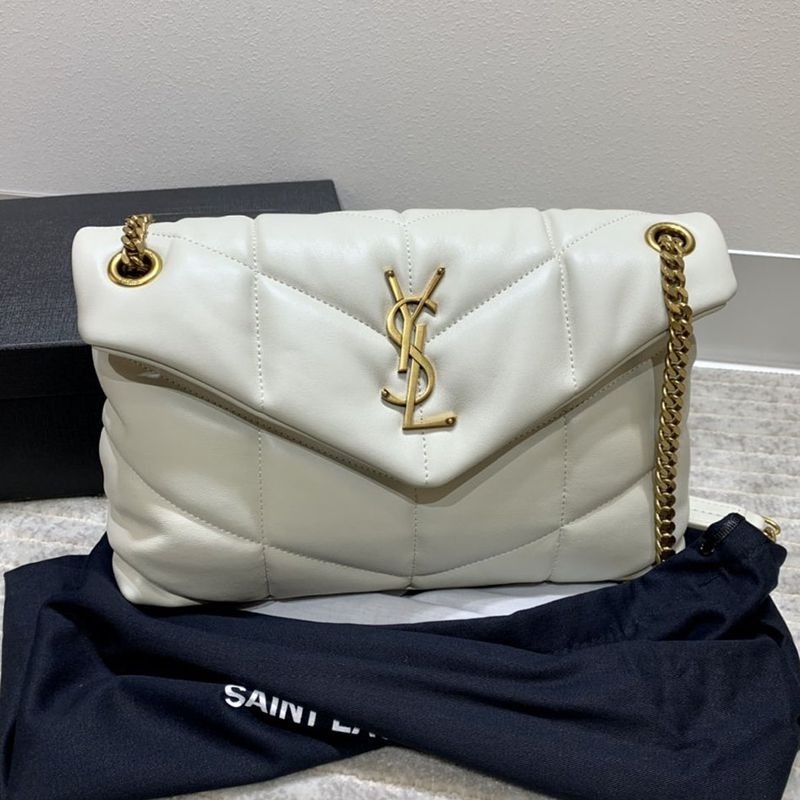 [Not available in Japan] Saint Laurent Shoulder Bag Replica Lulu Puffer Toy Bag Quilted Leather Sav71519