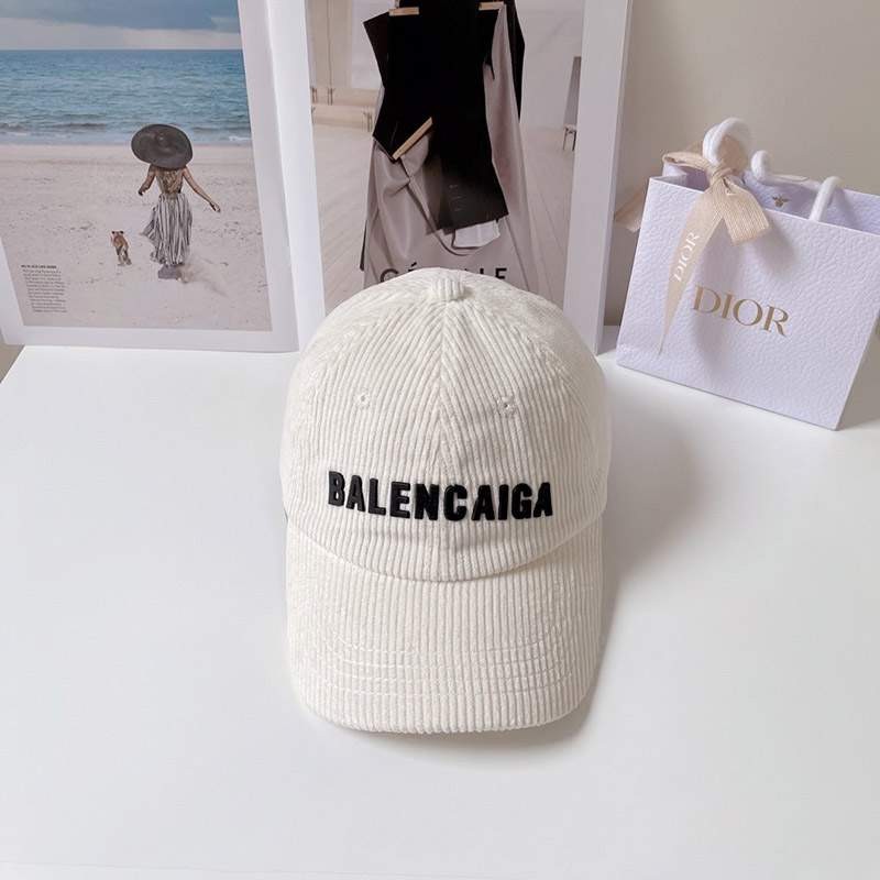 Balenciaga Corduroy Logo Cap Replica Perfect as a Gift? bai21023