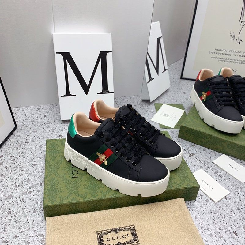 Hard to find replica Gucci Ace women's embroidered platform sneakers gum91788 Hard to find replica Gucci Ace women's embroidered platform sneakers gum91788