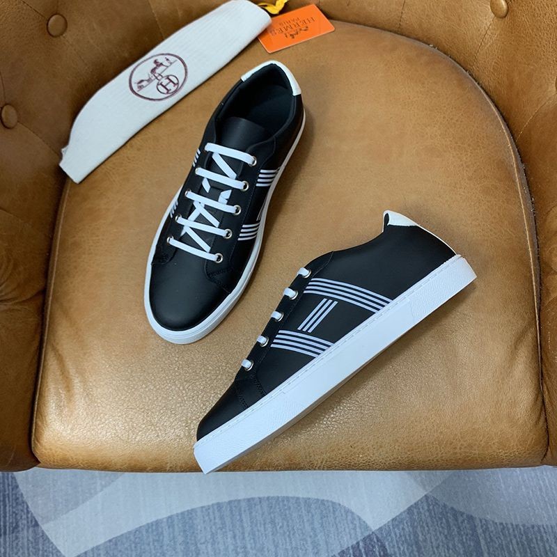 Classic Hermes sneakers, replica shoes, simple era98166