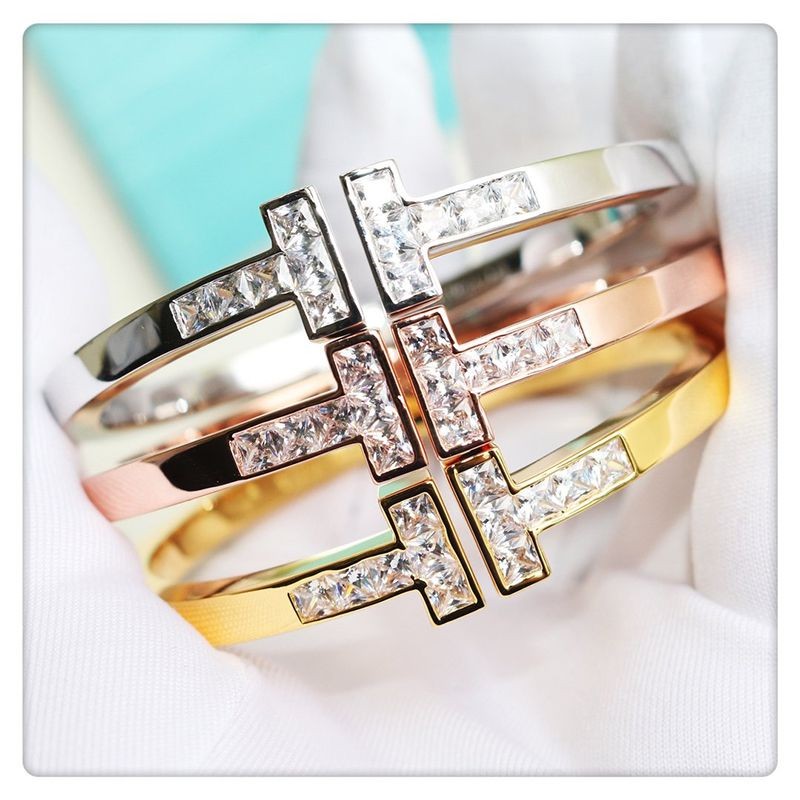 ☆Super popular☆Tiffany. Ladies bracelet copy Tif35240