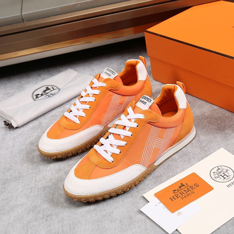 [Not available in Japan] Hermes sneaker copy Boomerang leather Epson erx55156