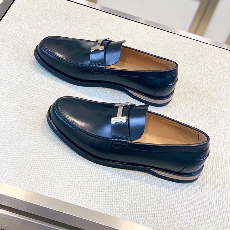 Love at first sight? Hermes Paris "H" logo loafers replica erx95567