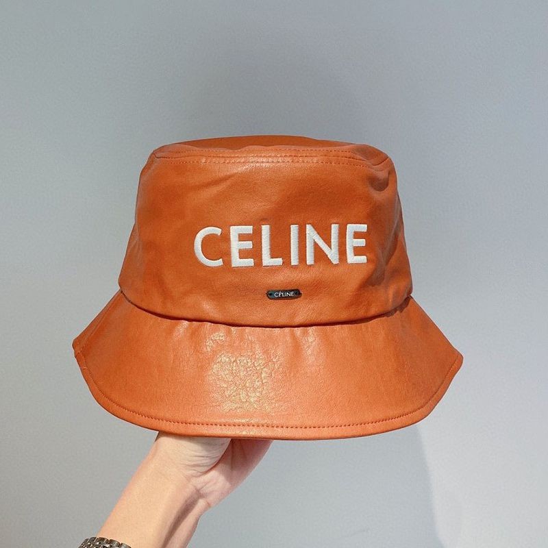 Celine Replica Leather Bucket Hat Cea75901 with Tax and Shipping