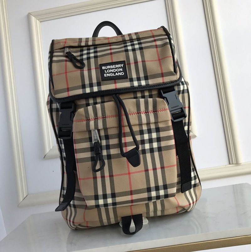 [Tax included] Burberry Vintage Check Replica Backpack 80175671