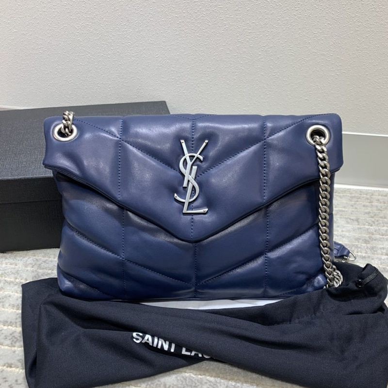 Sold Out Saint Laurent Shoulder Bag Replica Lulu Puffer Toy Bag Quilted Leather Saz38501