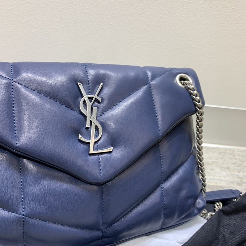 Sold Out Saint Laurent Shoulder Bag Replica Lulu Puffer Toy Bag Quilted Leather Saz38501