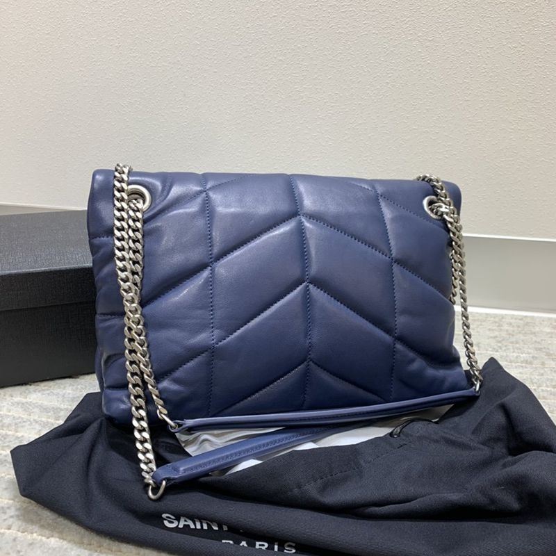 Sold Out Saint Laurent Shoulder Bag Replica Lulu Puffer Toy Bag Quilted Leather Saz38501