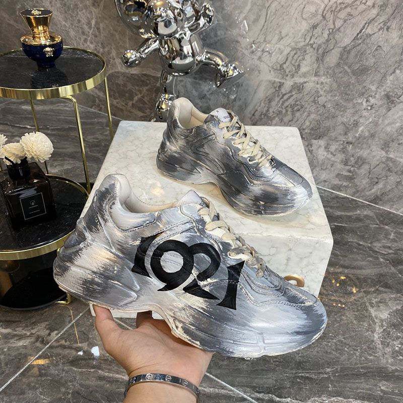 Extremely rare! Gucci Lighton Children's Logo Leather Sneakers Replica gum54597 Extremely rare! Gucci Lighton Children's Logo Leather Sneakers Replica gum54597