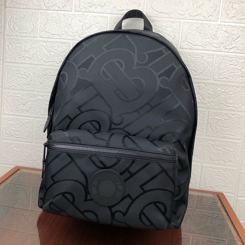 The hottest topic! Burberry Monogram Jacquard Backpack Replica ★ 80463781