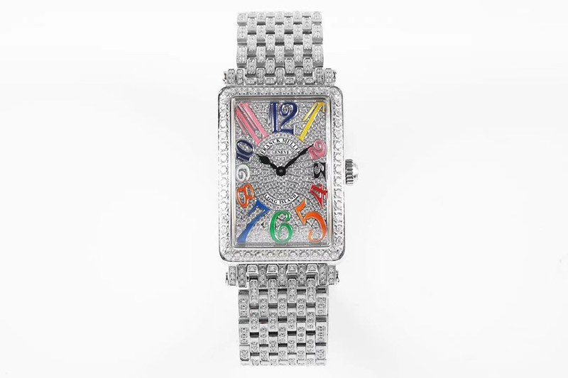 A hot topic! Hard to find! Franck Muller Long Island full diamond frb46267