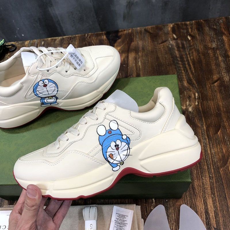 ★Popular in Japan! Gucci Lighton Children's Logo Leather Sneakers gud83373 ★Popular in Japan! Gucci Lighton Children's Logo Leather Sneakers gud83373