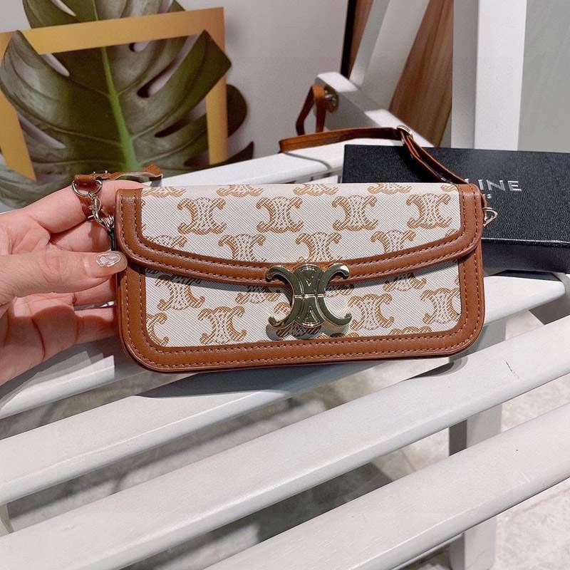 Hard to find Celine Triomphe iPhone 12/13 Pro case replica mobile phone bag Cec12798