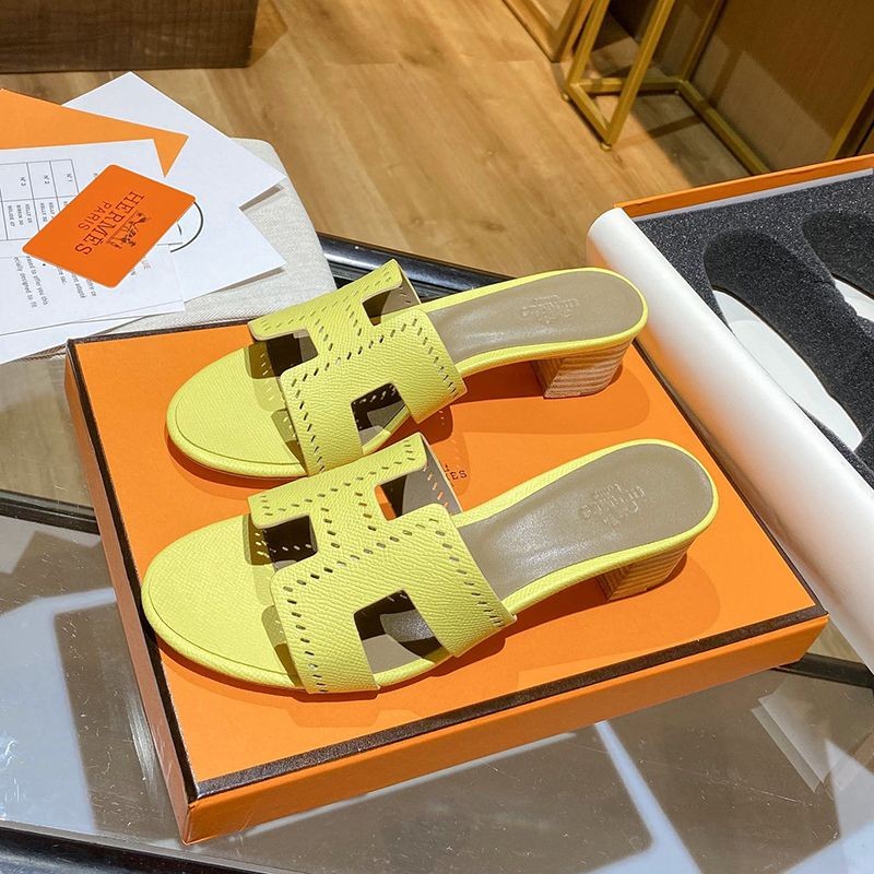 [Popular item?] Hermes copy Oran flat sandals erj49920