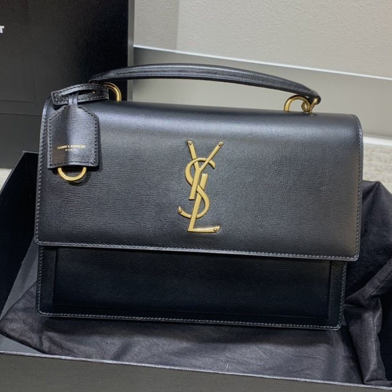 Hard to find Saint Laurent Medium Sunset Shoulder Bag Replica 634723D420W100