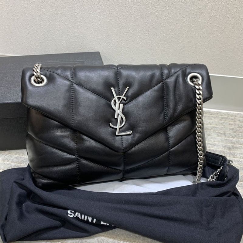Best Price Guarantee Saint Laurent Shoulder Bag Lulu Puffer Toy Bag Quilted Leather Replica Sah74901