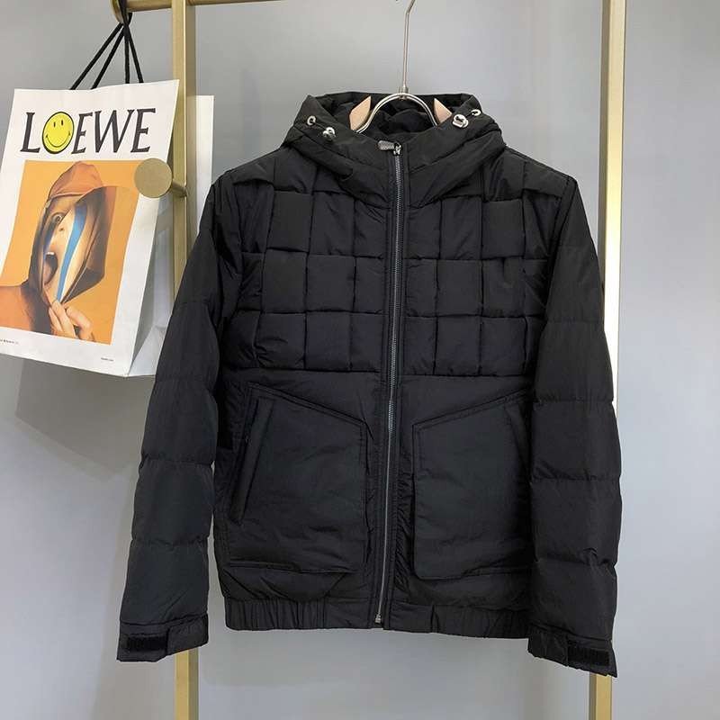 Very popular - Warm? Bottega Veneta hooded down jacket replica bor89641