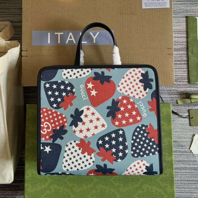 Gucci Strawberry Star Tote Bag Replica gug14729, popular all over the world