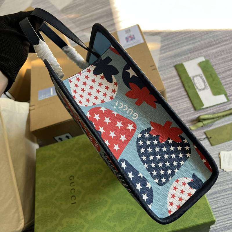 Gucci Strawberry Star Tote Bag Replica gug14729, popular all over the world