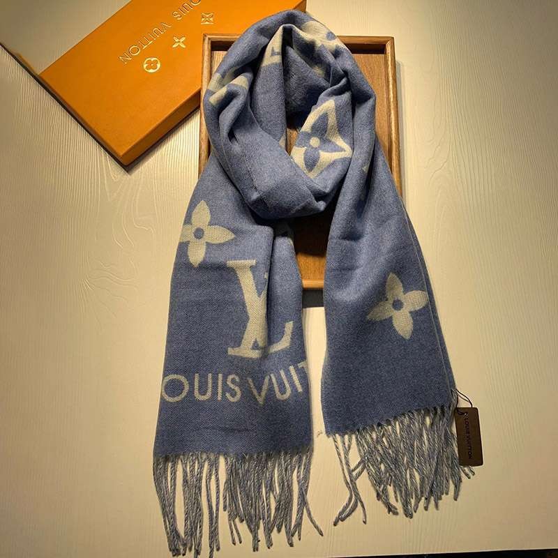 New sale Louis Vuitton cashmere tassel scarf replica vuk99658