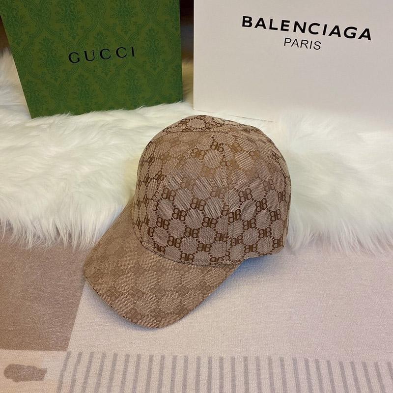 Popular collaboration! Gucci Balenciaga copy cap bai88118