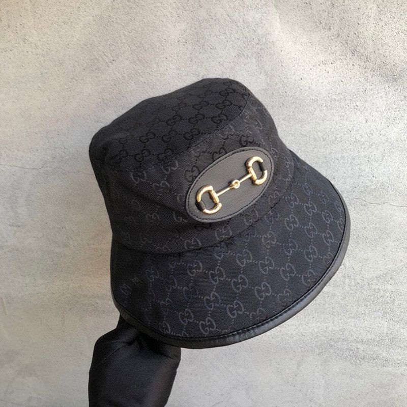Classic Gucci GG Canvas Fedora Baguette Hat gua01428