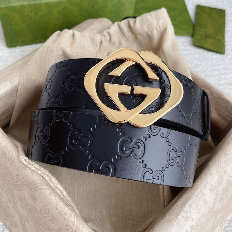 Very popular!! New color Gucci belt copy ladies GG Supreme 38mm guw62310