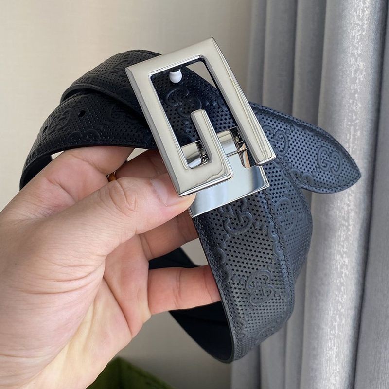 Classic Gucci reversible belt replica square G buckle 35mm guz11020 Classic Gucci reversible belt replica square G buckle 35mm guz11020