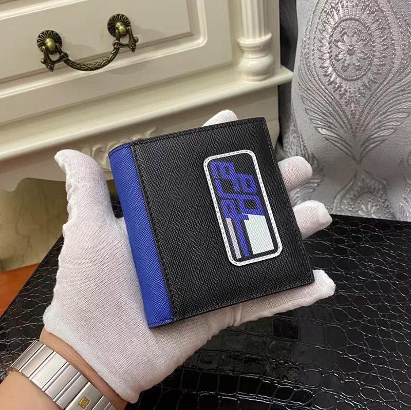 Hard to find Prada leather folding wallet replica puf45960
