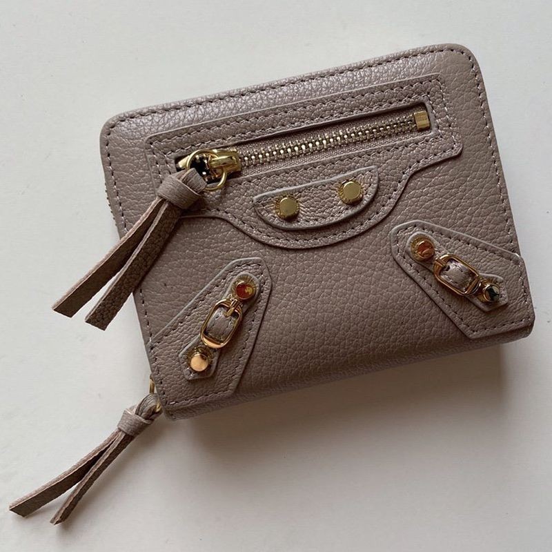 Very popular Balenciaga wallet copy NEO CLASSIC mini wallet 64010715Y071000