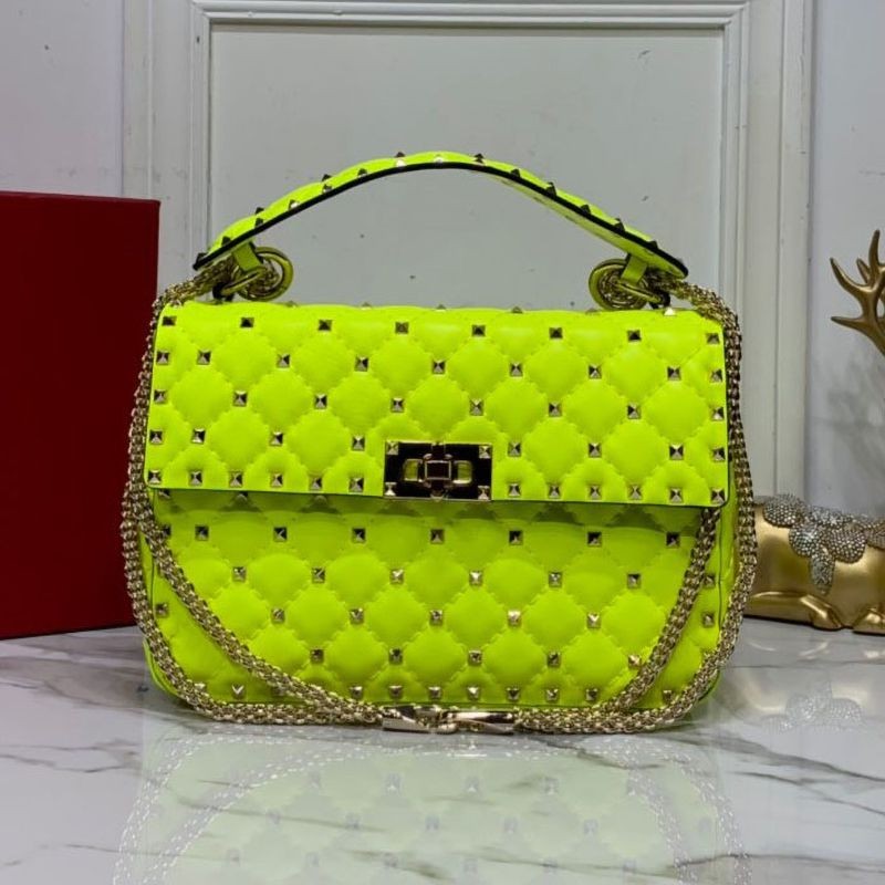 Very popular!! New color Valentino shoulder bag copy ★ Rockstud spike small bag Vug78920