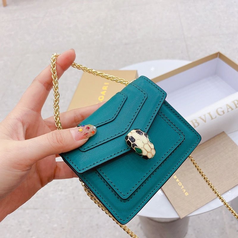 No. 1 in cumulative total sales! Bulgari Serpenti bag charm fake calfskin Buh28238