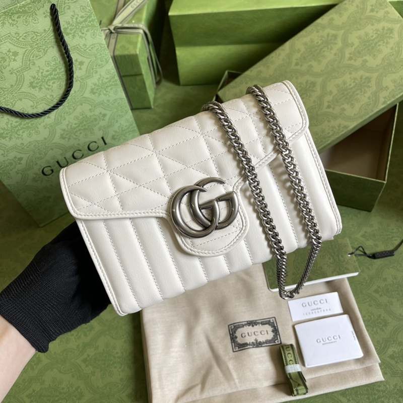 Rare color Gucci replica GG Marmont Materase mini bag gun37898
