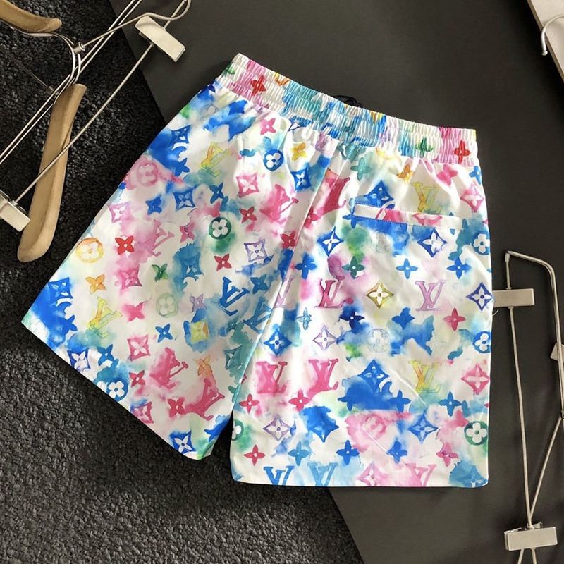 Rare color? Louis Vuitton shorts replica watercolor monogram swimsuit LV vup66473