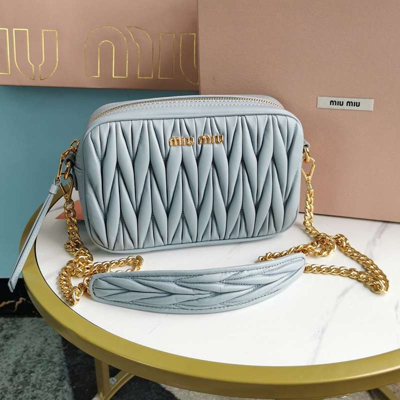 New sale Miu Miu Matelasse replica leather crossbody bag myo68503 New sale Miu Miu Matelasse replica leather crossbody bag myo68503