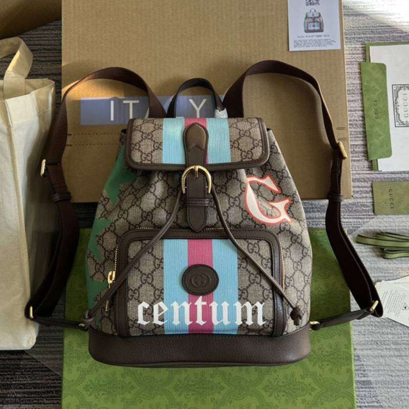 No.1 Popular Gucci Interlocking G Replica Backpack gui24508