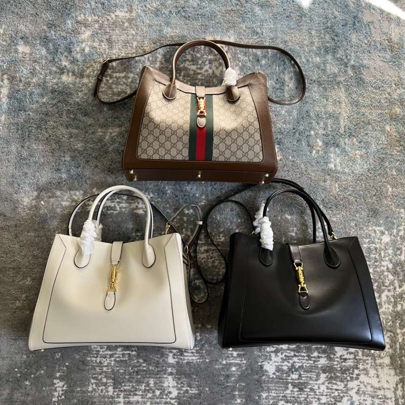 Very popular: Gucci [Jackie 1961 replica] large tote bag in 3 colors guq21054